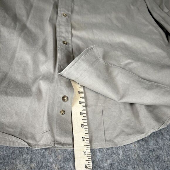 Vintage Y2K Embroidered Mickey Mouse Long Sleeve Button Up Shirt Size Men’s‎ XLT - Picture 2 of 12